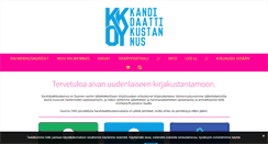 Desktop Screenshot of kandidaattikustannus.fi